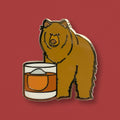 Big Bear Bourbon Pin